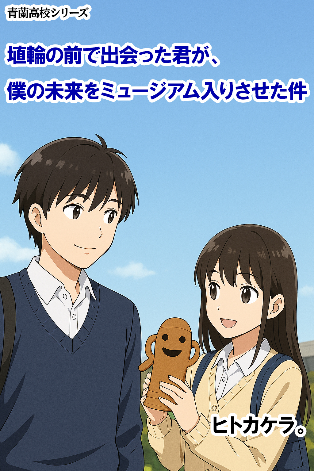 『埴輪の前で出会った君が、僕の未来をミュージアム入りさせた件』（はにミュ）表紙