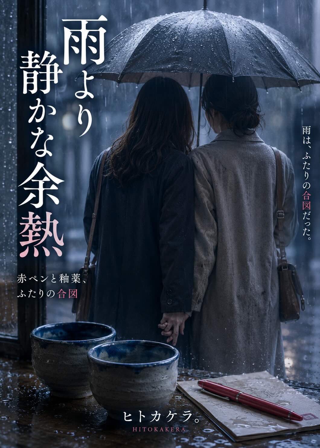 雨より静かな余熱　――赤ペンと釉薬、ふたりの合図（表紙準備中）