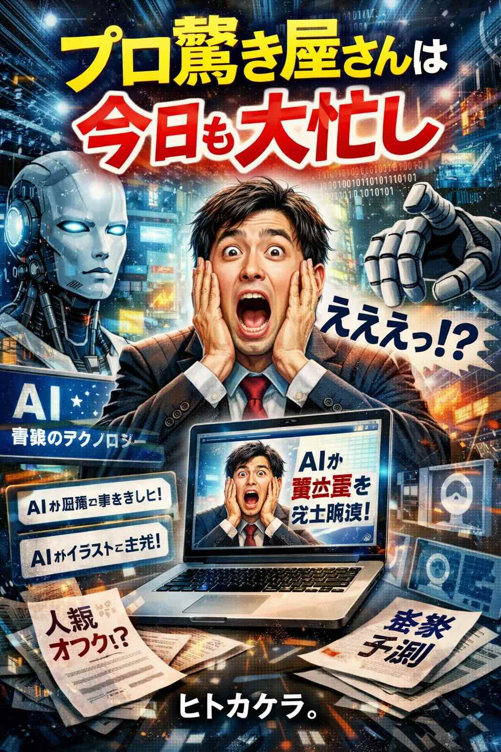 プロ驚き屋さんは今日も大忙し（表紙準備中）